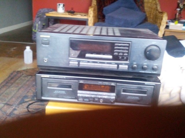 FM. AM Receiver&Dual Deck ONKYO