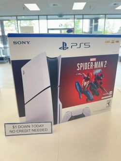 LIMITED STOCK 🔥 Sony Playstation -  PS5 Slim & PS5 Pro  - Gaming Console– Take It Home for Just $5 Down! 🎮