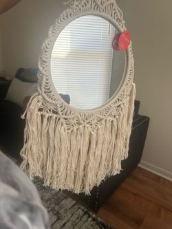 Opalhouse Macrame Wall Mirror