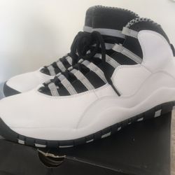 Nike Air Jordan Retro X Steel Size 12 OG Colorway