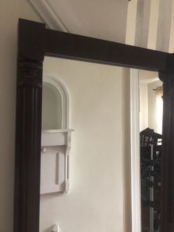 Upholstery mirror