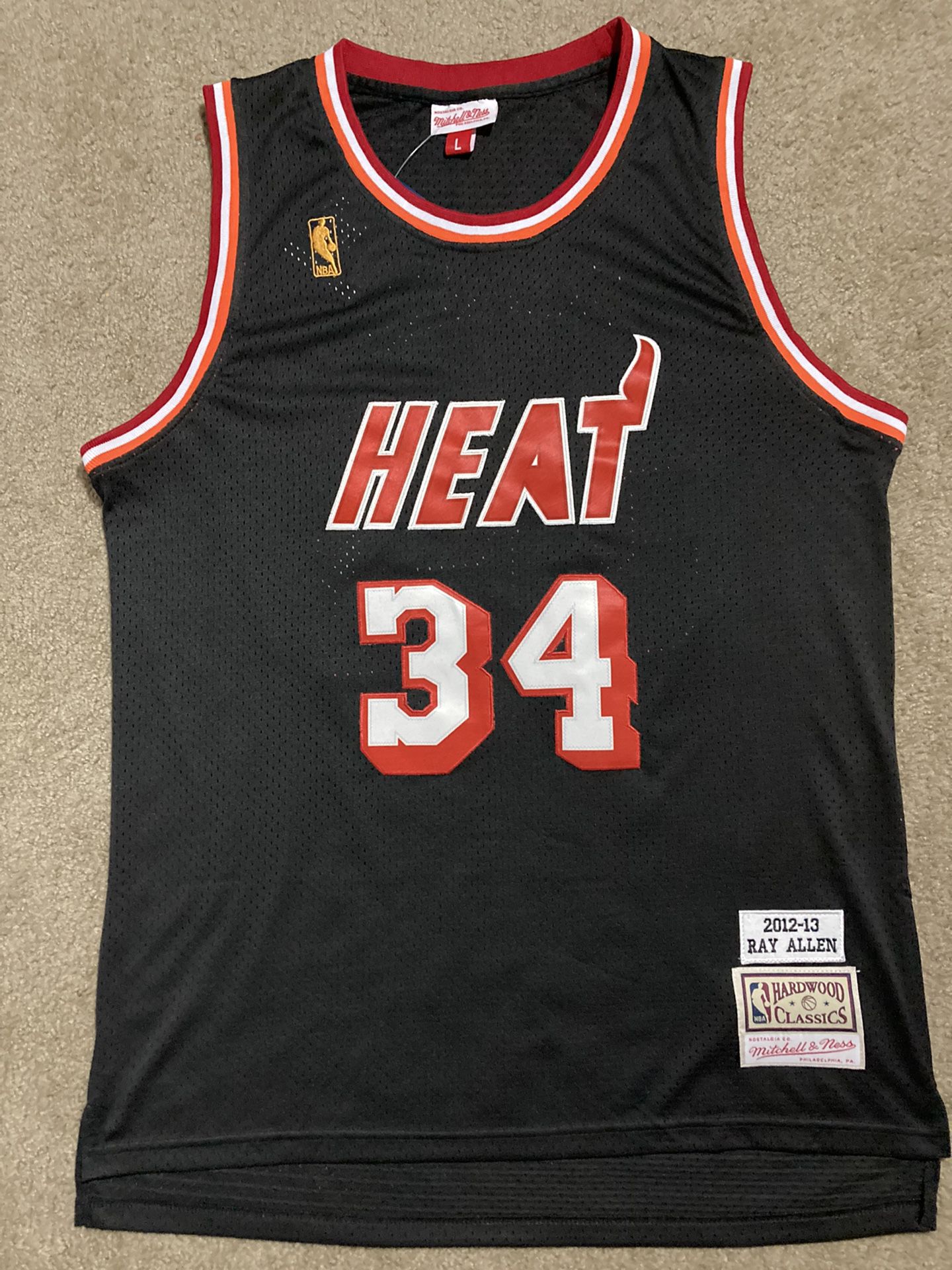 Miami Heat Retro Ray Allen Basketball Jersey for Sale in Mesa, AZ