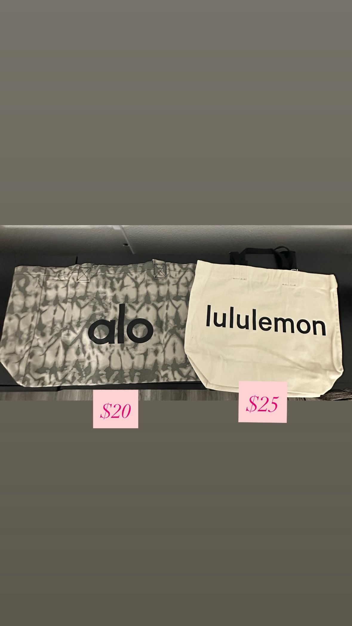 ALO TOTE BAG/ LULULEMON