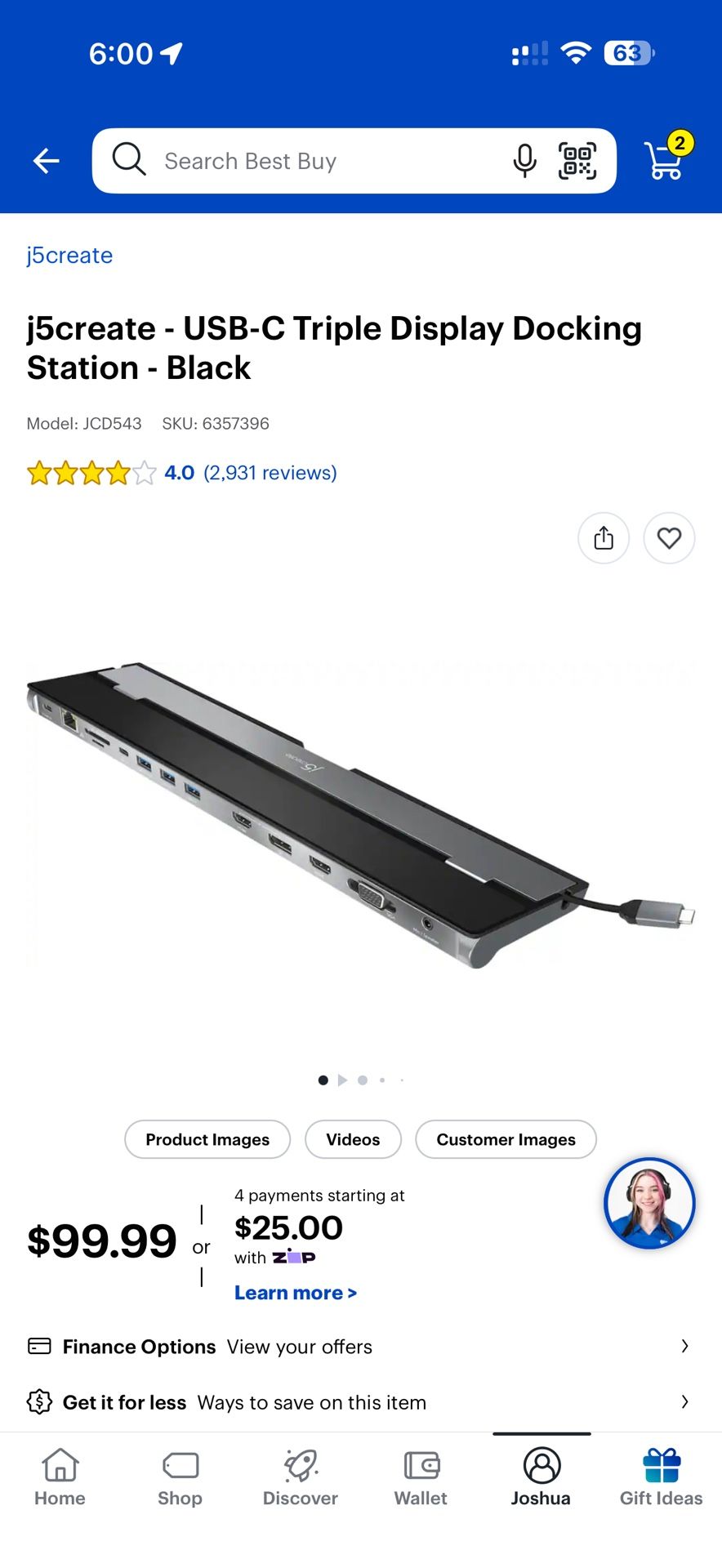 J5 Create Docking Station