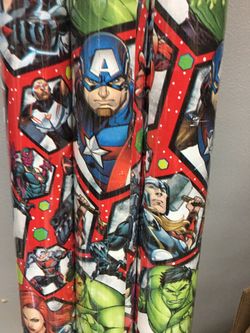 Marvel wrapping paper