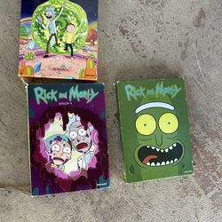 Rick And Morty Season 1,3,4