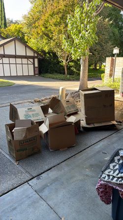 Free cardboard boxes