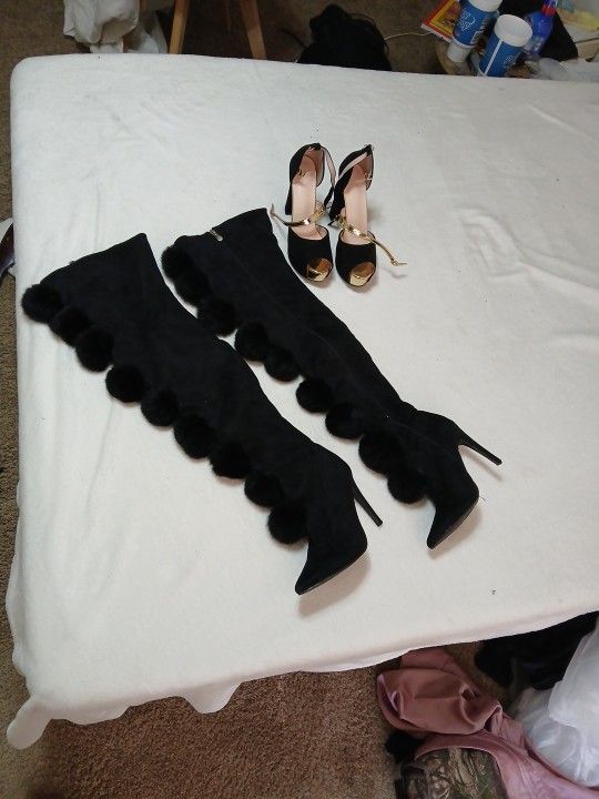 Nice Boots 8m  Great  Condition 