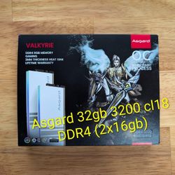 32gb (2x16gb) DDR4 RAM Asgard 3200mhz