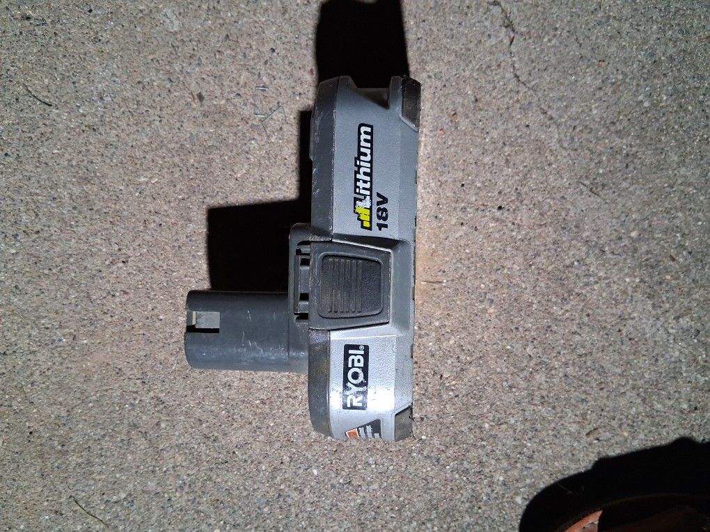 Ryobi 18V BATTERY