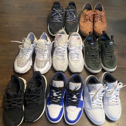 Men Sneakers 9.5-10.5 =Jordan, Nike, Adidas, Vans, New Balance 