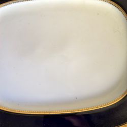 Oval Trays Dark Blue 