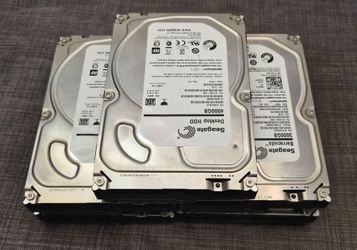 Seagate Hard Drive 4TB-$40, 3TB-$30, 1TB-$10