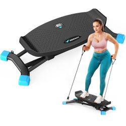 Balance Board With Resistance Bands 