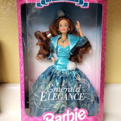 Special Edition Emerald Elegance Barbie 1994 New NRFB  Doll #12322 Mattel Vintage May Birthday Gift
