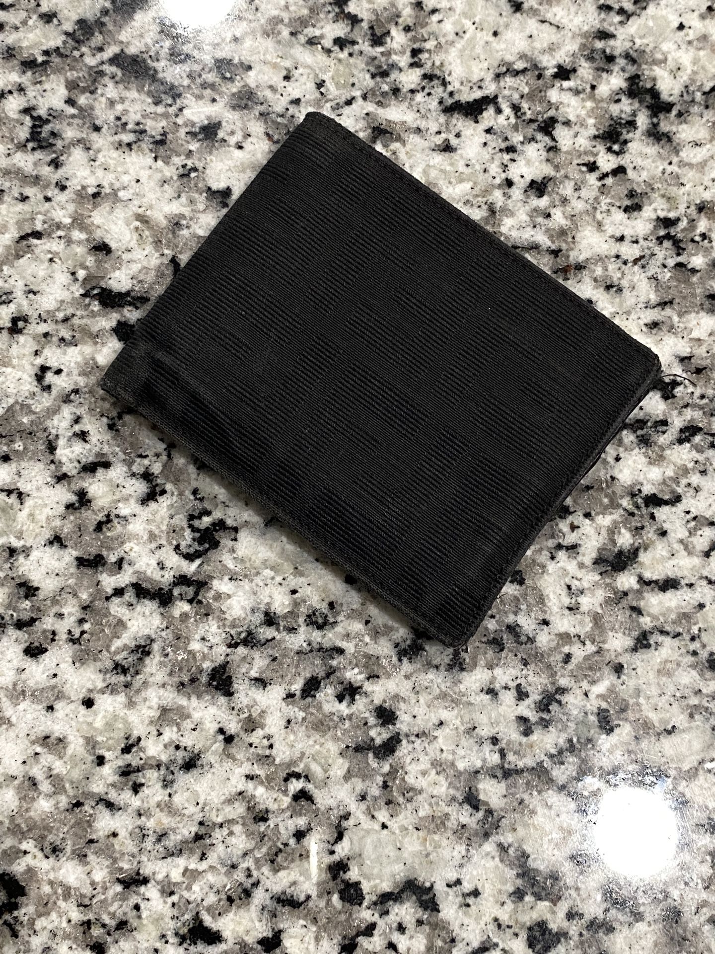 Fendi Monogram Canvas , Bifold Leather Wallet