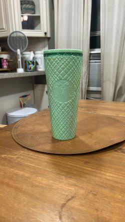 Green Starbucks Cup