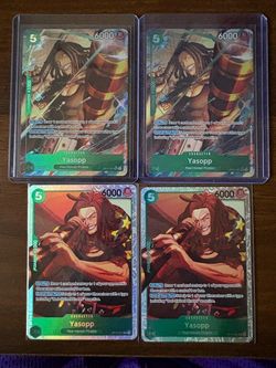 ONE PIECE 17 - YASOPP ALT ART/SR x4
