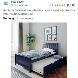 Brand new Unopened trundle bed