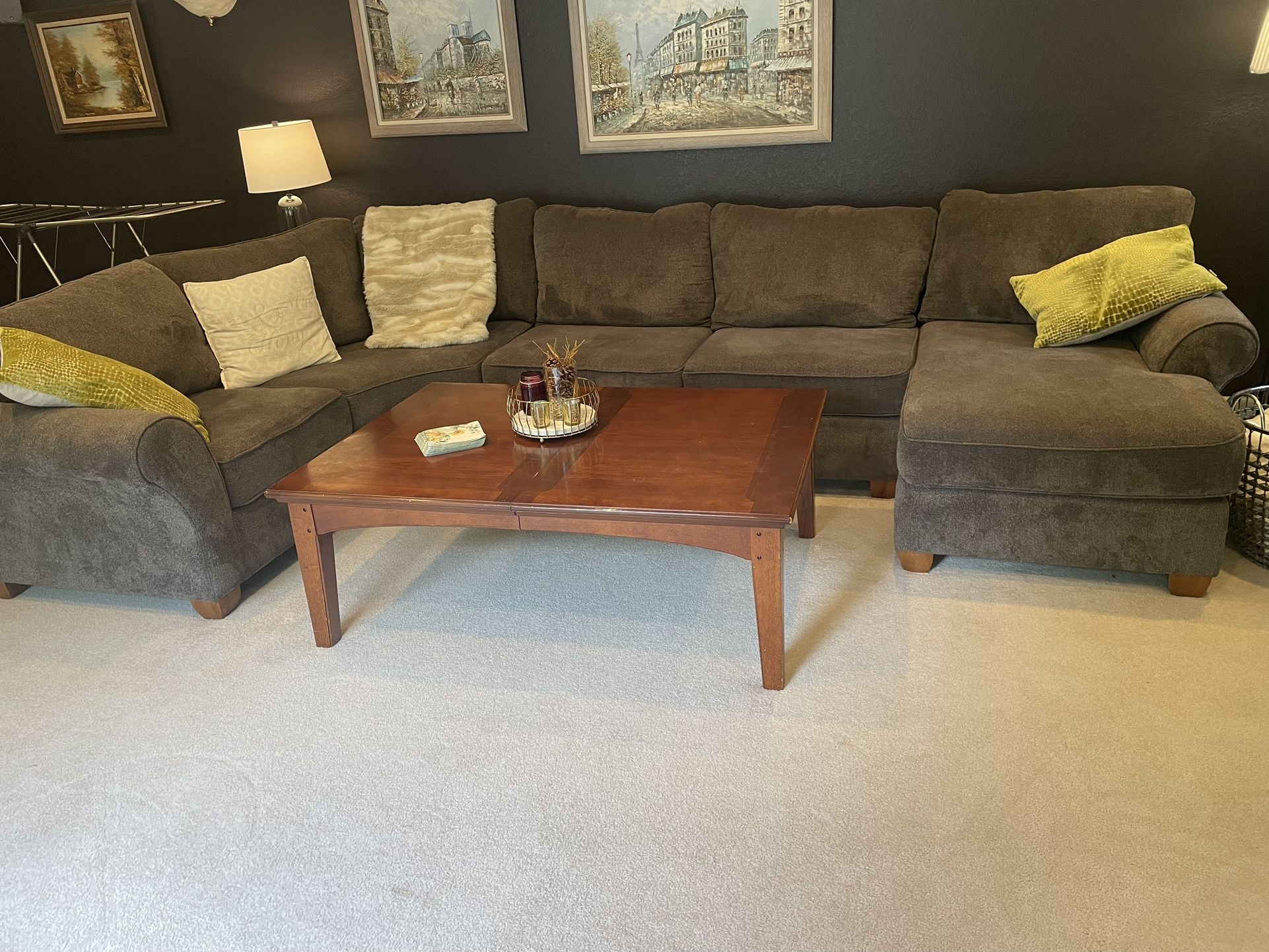 Sectional Grey Sofa