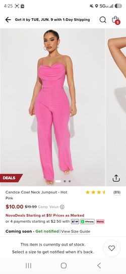 Fashion nova jumpsuit