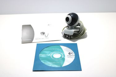 Logitech Quickcam Webcam + Software & Manual