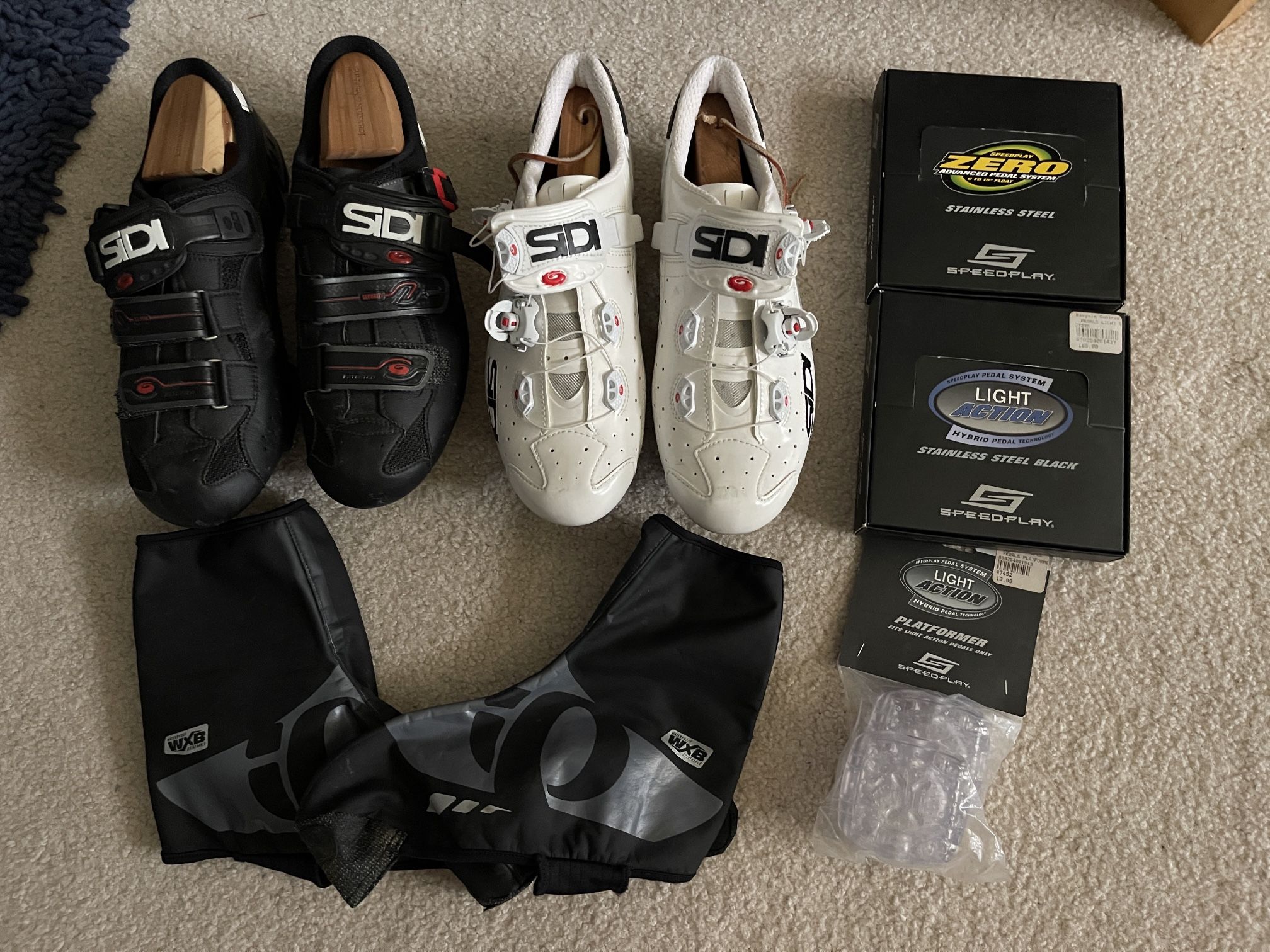 Sidi Road Cycling Shoes And Clips