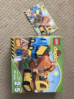 Duplo Bulldozer/Construction Building Set