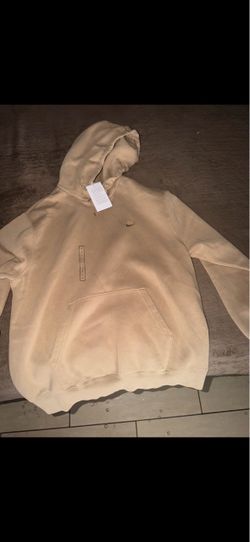 Nike Men’s Hoodie Tan Large
