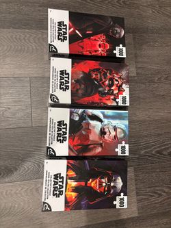 Star Wars Collector's 1000-Piece Puzzles – Set of 4