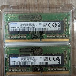 Samsung 16GB Ram Sticks