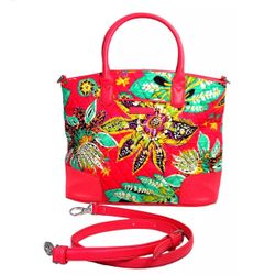 NEW Vera Bradley Satchel Day Off in Rumba crossbody, purse, tote