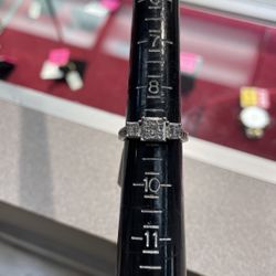 Diamond Cluster Ring