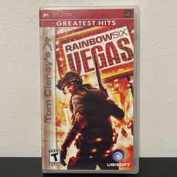 Rainbow Six Vegas PSP PlayStation Portable Greatest Hits CIB Complete Video Game
