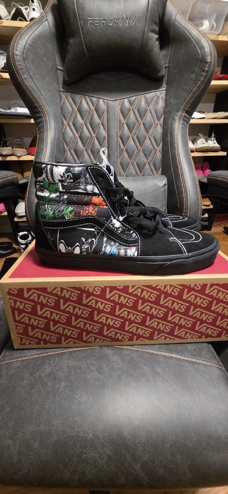 Vans x Disney Sk8-Hi Disney 100 Villains Black Sneakers
