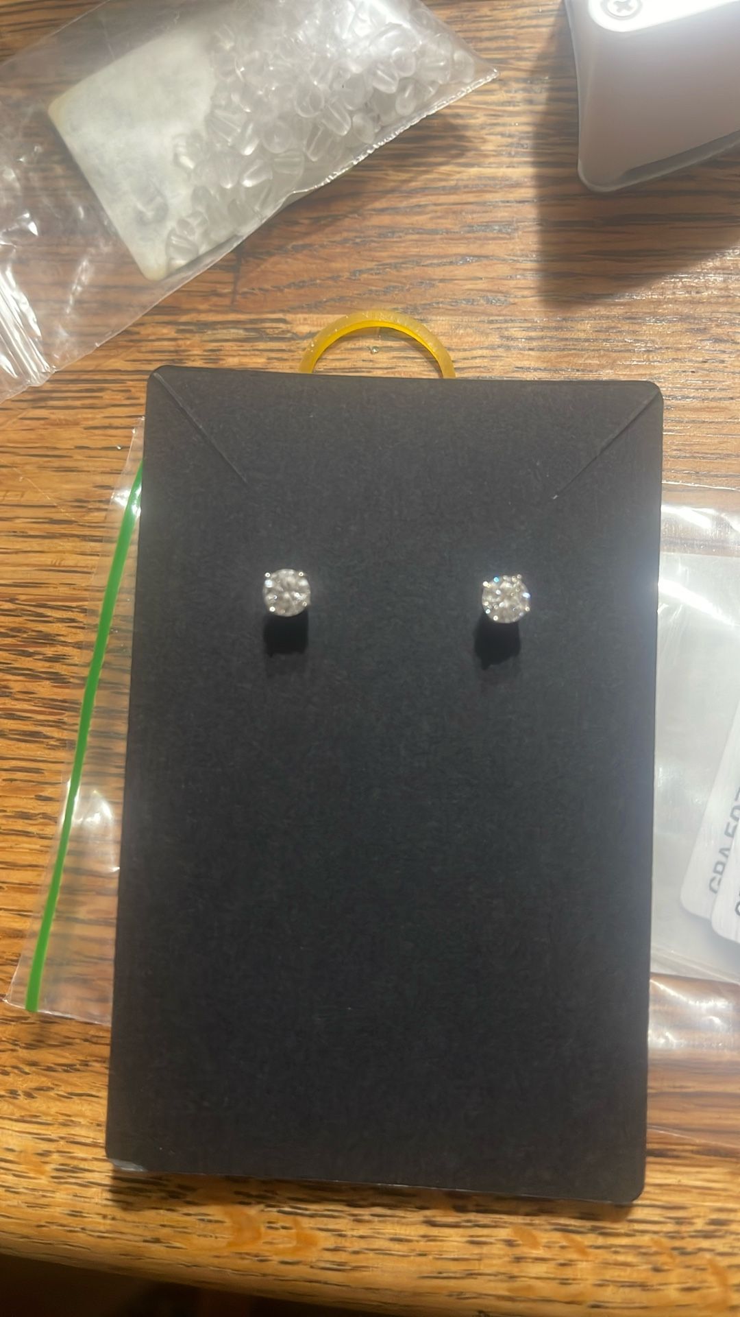 5mm Moissanite Stud Earrings (GRA Certified) – Diamond Sparkle, Sterling Silver