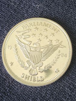 1984 Parliament Shield 1oz silver coin (.999)