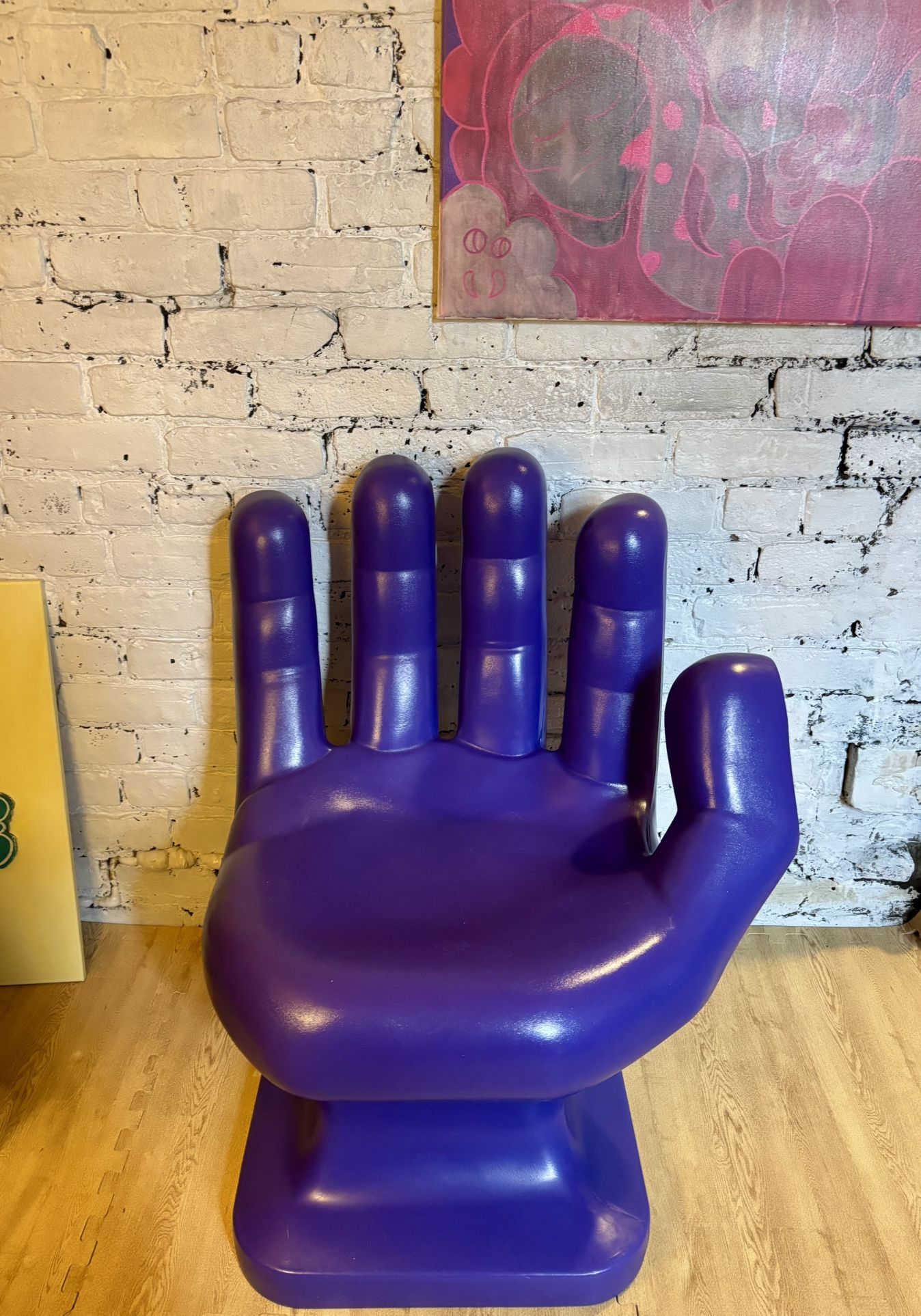 Purple Hand Chair