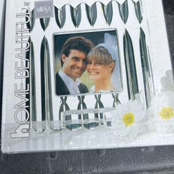 SET OF 3 MIKASA ~ "GLAMOUR" ~ PICTURE / PHOTOGRAPH FRAMES