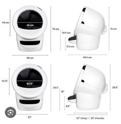 Litter robot 4 automatic self-cleaning litter box