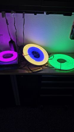 XMAS Lights! WiFi Enbrighten Outdoor LED Flex Rope Lights (x3)