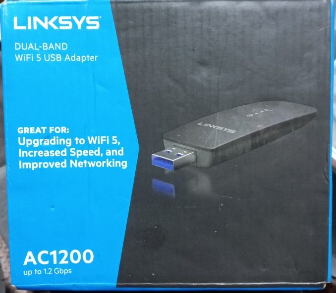 Linksys Dual Band Wifi 5 Usb Adapter