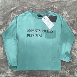 Teal Enfants Riches Déprimés long-sleeve