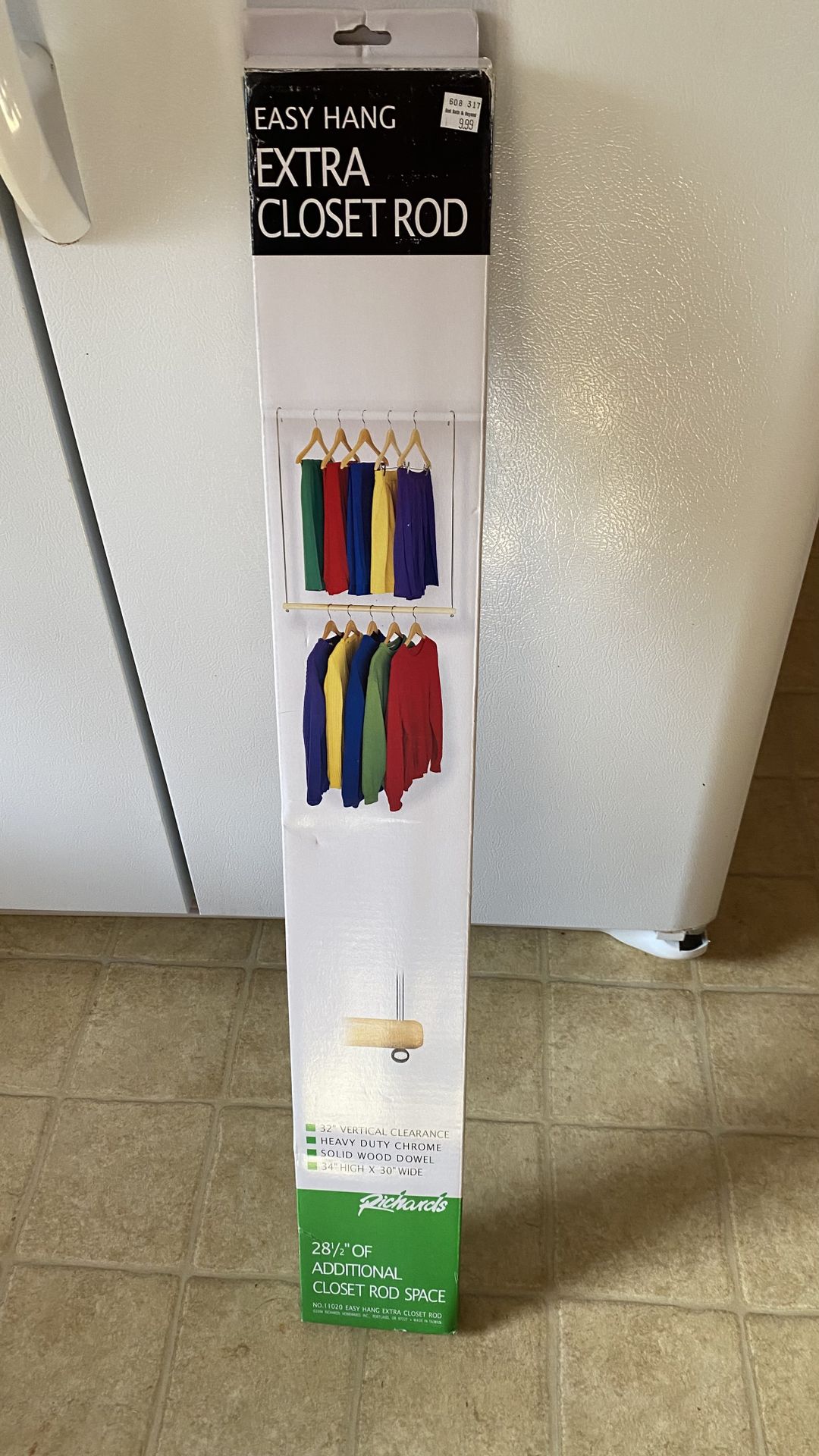 Double Clothes Rack
