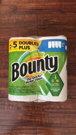 Bounty Paper Towels: 2 Double Rolls=5 Double Rolls
