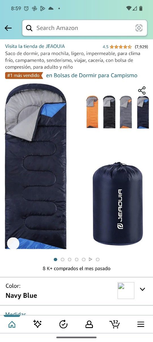 Backpacking Sleeping Bag, Lightweight Waterproof Cold Weather Camping Hiking Traveling Hunting Sleeping Bag with Compression Bag for Adults and Kids