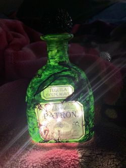 Lighted Glass Decor Or Glass Vase 