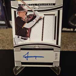 2023 Panini Nationals Treasures Jackson Merrill Patch Auto /99 San Diego Padres