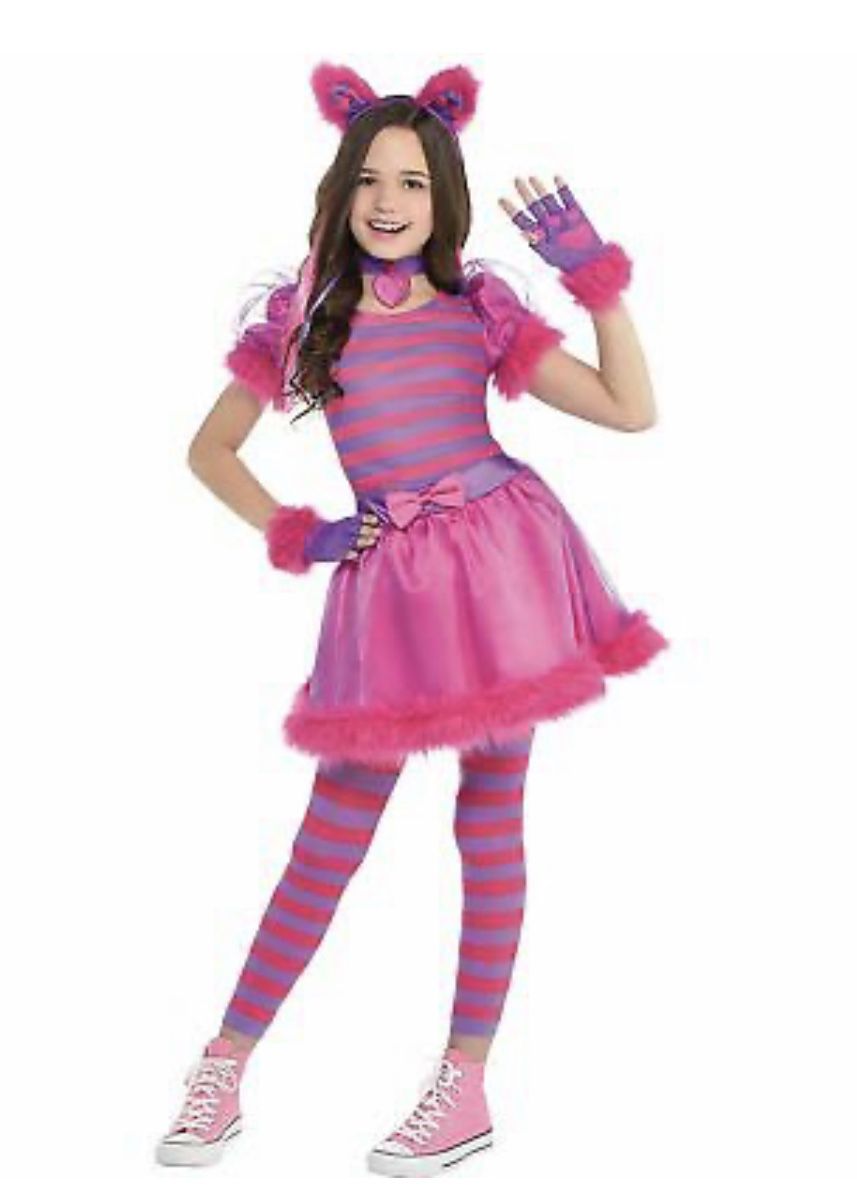 Child-XL Cheshire Cat 6 piece costume