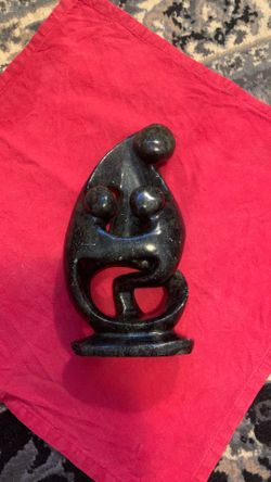 Abstract Stone Family Sculpture